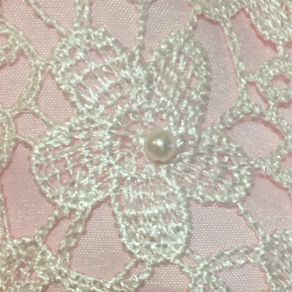 A - Line Sweetheart Short Lace Dress - Picture 6 of 6